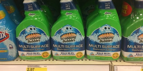 Target Shoppers! Save BIG on Scrubbing Bubbles, Windex & Pledge Products