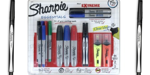 Sharpie Essentials Permanent Marker Highlighter 15-Piece Kit Only $5.82 Shipped (Regularly $11)