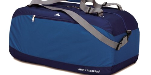 eBay: Extra 10% Off Coupon = High Sierra Pack-N-Go Duffel Only $22.50 (Regularly $50)