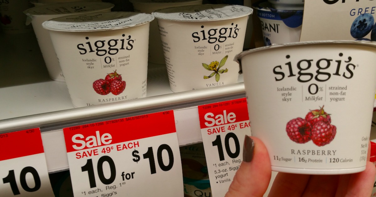 Target: Better Than FREE Siggi's Yogurt (After Cash Back)