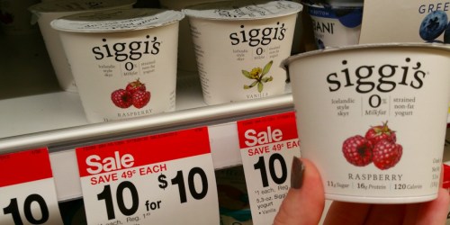 Target: Siggi’s Yogurt Just 50¢ Per Cup (Regularly $1.49)