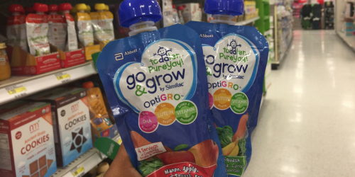 Target Shoppers! Score 40% Off Similac Go & Grow Pouches – NO Coupons Needed