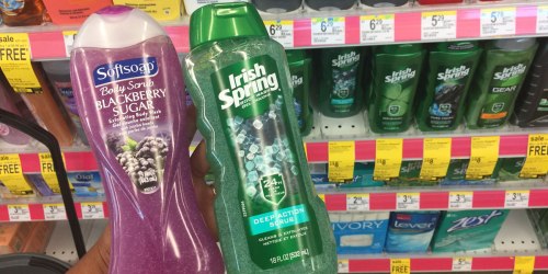 Walgreens: Softsoap or Irish Spring Body Wash Just 75¢ Each After Register Rewards (Reg. $4.79)