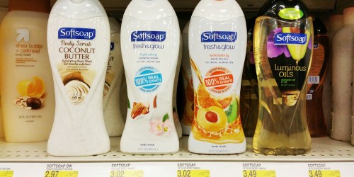 Target: Softsoap Body Wash Only 82¢ Each (Regularly $2.97) & More