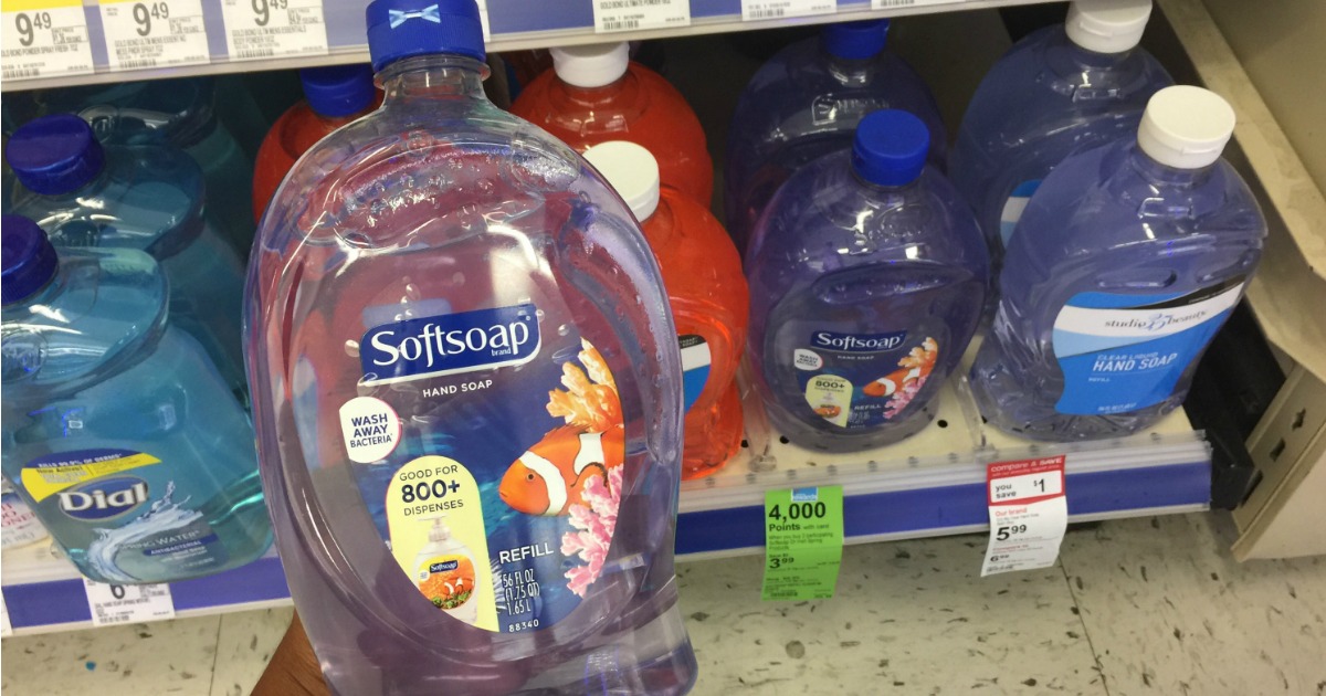 Walgreens LARGE 56oz Softsoap Refill Bottles Just 1.49 Each After Rewards (Regularly 6.99)