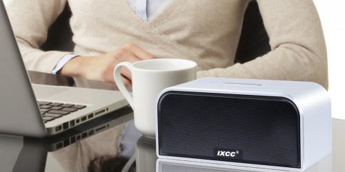 Amazon: IXCC Portable Bluetooth Speaker Only $10.50 (Regularly $30+)