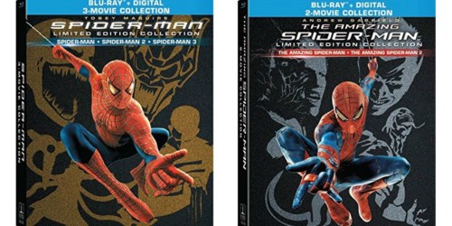 Amazon Prime: Spider-Man Trilogy Limited Edition Blu-ray Set Only $17.55 Shipped & More