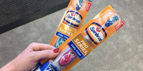 TWO Arm & Hammer Spinbrushes & Colgate Twin Pack Only $8.12 at Target (After Gift Card)