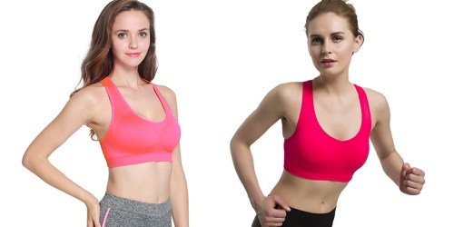 Amazon: Missaloe Women’s Sports Bra Only $5.99