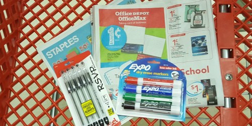 Staples Price Match Deals: R.S.V.P. Ballpoint Pens 5-pack Just $1.77 (Regularly $4.29) + More