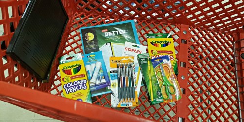 Staples School Supply Deals Starting 7/16 = 50¢ Notebooks, Crayola Crayons, & More