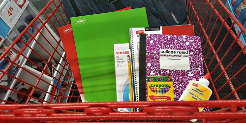 Staples School Supply Deals Starting 7/23 = Notebooks 25¢, School Glue 50¢, and More