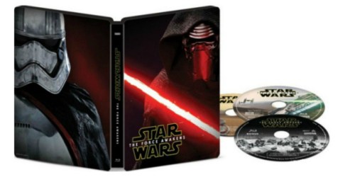 Best Buy: Star Wars The Force Awakens Blu-ray w/ SteelBook Cover Only $9.99 (Reg. $25) & MORE