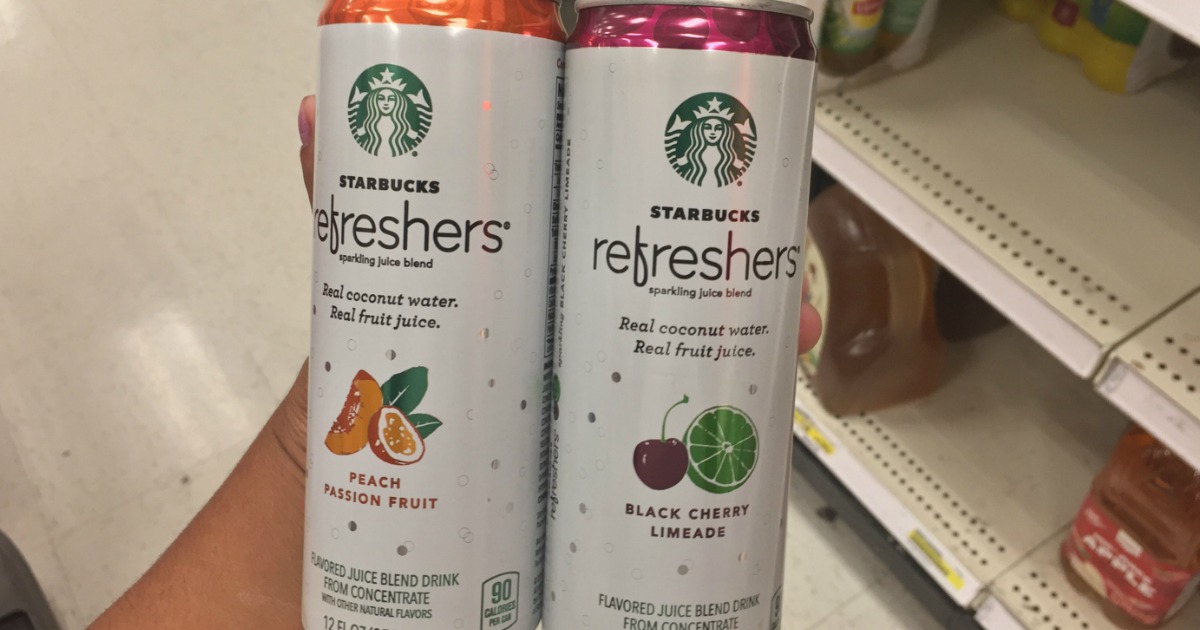 Amazon Starbucks Refreshers 12Pack Cans Just 13.30 Shipped (Only 1.
