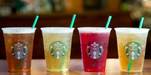 Starbucks Fans! FREE Teavana Shaken Iced Tea Infusion – 7/14 Only