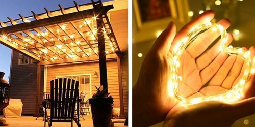 Walmart.com: Solar Powered Indoor/Outdoor 20 Ft. Starry String Light Set Only $7.96 Shipped (Reg. $40)