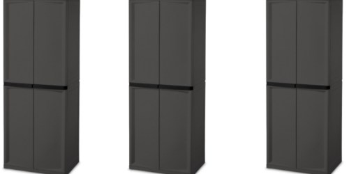 Sterilite 4-Shelf Cabinet Only $69.86 Shipped (Awesome Reviews)