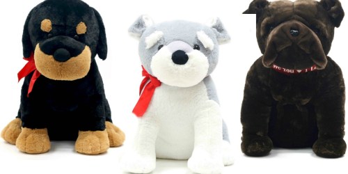 Large 24″ Plush Puppy Dogs ONLY $4.99 (Regularly $19.98)