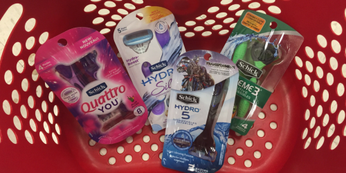 Target Shoppers! HUGE Savings on Schick Disposable Razors (After Gift Card)