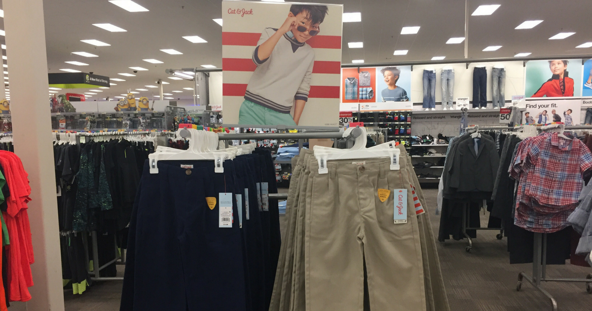 Target Deep Discounts on School Uniforms & In Store) Prices