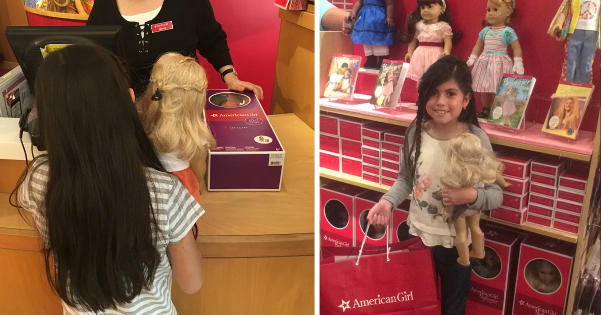 american girl doll pop up store