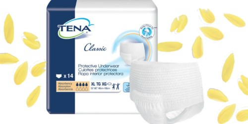 Wow! $14 Off TENA Products = Better than FREE at Walmart & Target + Free Trial Kit