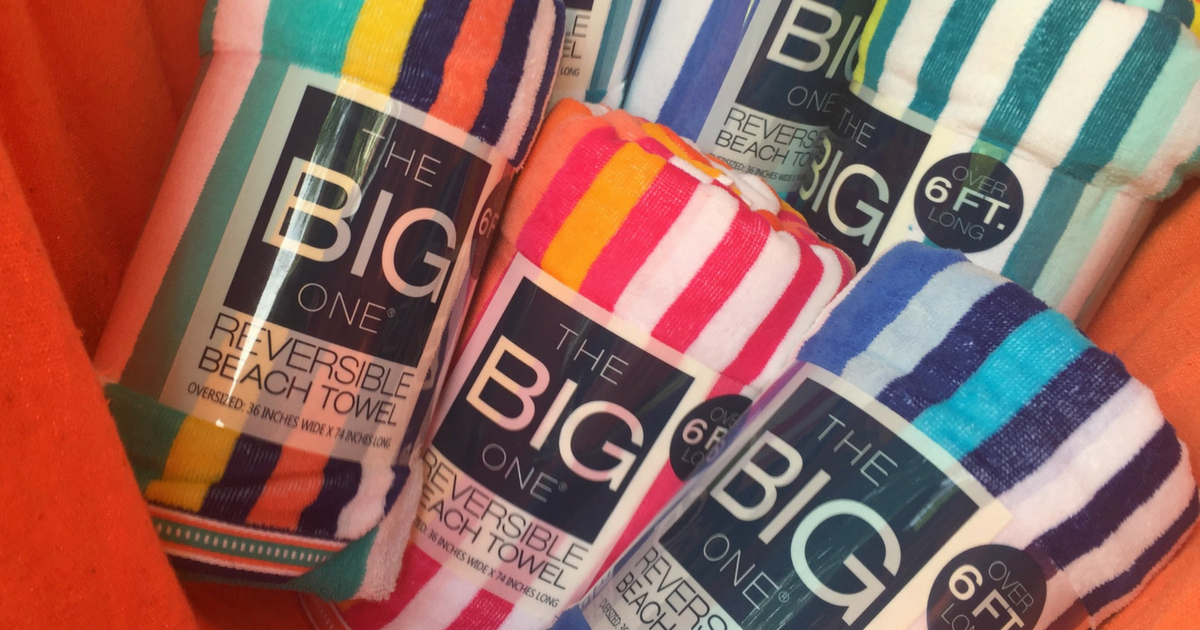 Kohl's Cardholders: The Big One Beach Towels Only $6.99 Shipped ...