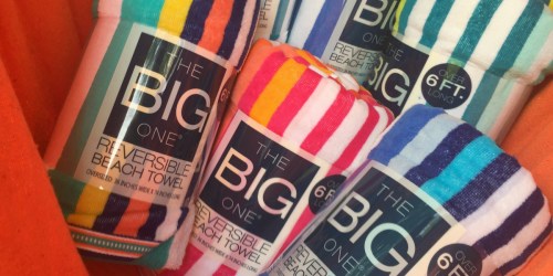 Kohl’s Cardholders: The Big One Beach Towels Only $6.99 Shipped (Regularly $20)