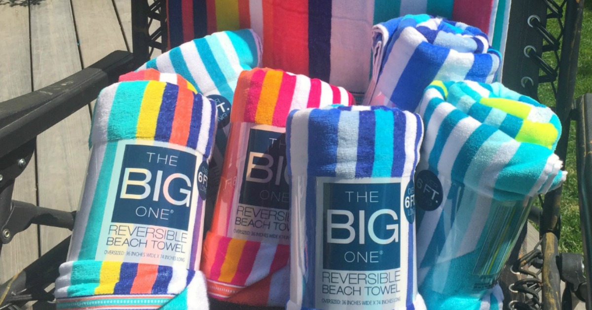 The Big One Beach Towels ONLY 6.40 (Regularly 29.99) + More