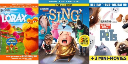 Best Buy: Popular Family Movies as Low as $4.99 + Earn $8 Movie Cash to See Despicable Me 3
