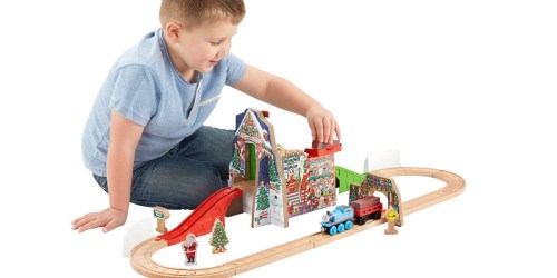 Amazon: Thomas & Friends Santa’s Workshop Wooden Railway Set ONLY $21.78