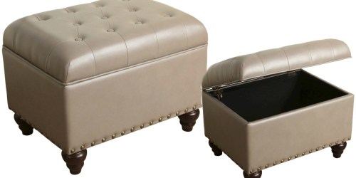 Target.com: Threshold Storage Ottoman Only $44.98 Shipped (Regularly $90) – Great Reviews