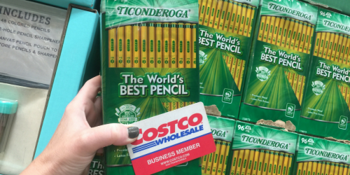 Costco Shoppers! 96 Count Ticonderoga Pencils Only $9.49 (Just 10¢ Per Pencil)