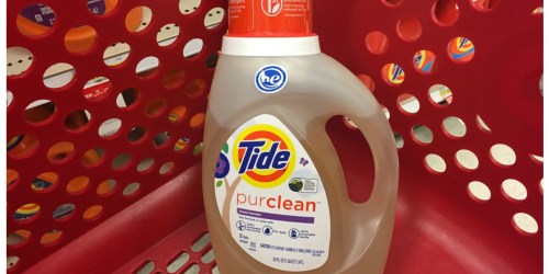 Target: Tide PurClean Laundry Detergent 50oz Bottles Only $4.99 (Just Use Your Phone)