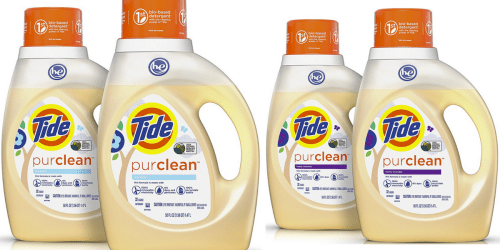 Amazon Prime: TWO Bottles Tide Purclean Detergent Only $11 Shipped (17¢ Per Load)