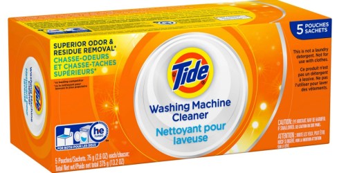 Amazon: Tide Washing Machine Cleaner 5-Count ONLY $6.24 Shipped