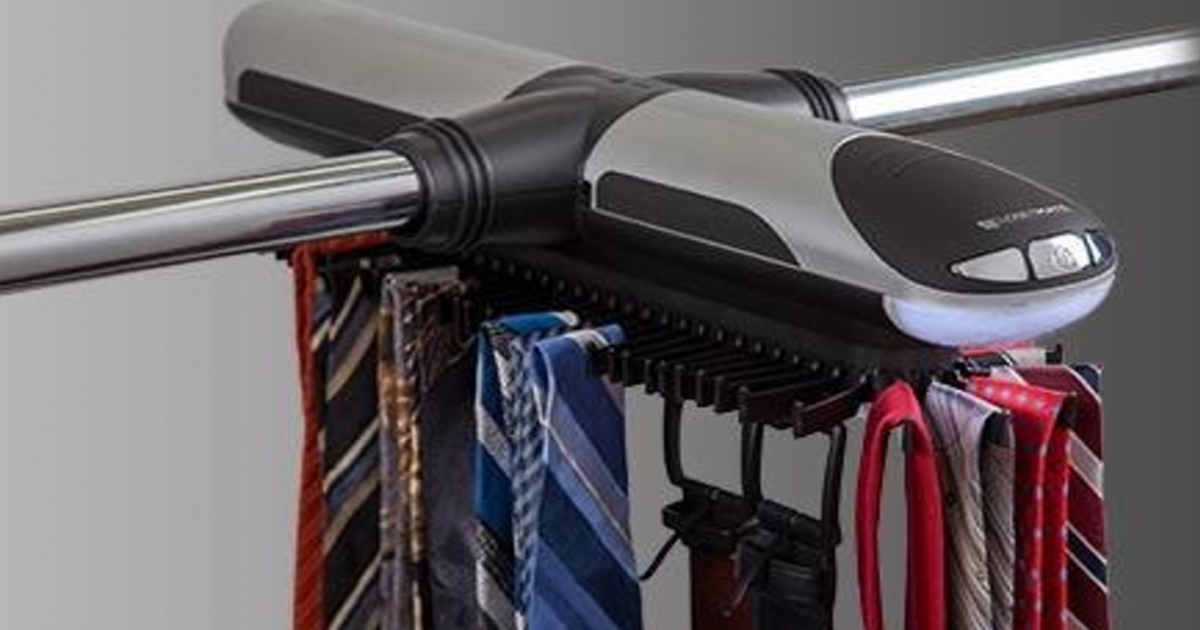 Amazon ClosetMate Motorized Tie Rack Only 26 Shipped (Regularly 32.99+)