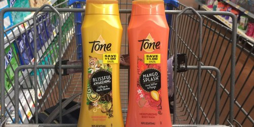 Tone Body Wash Only 92¢ at Walmart After Cash Back