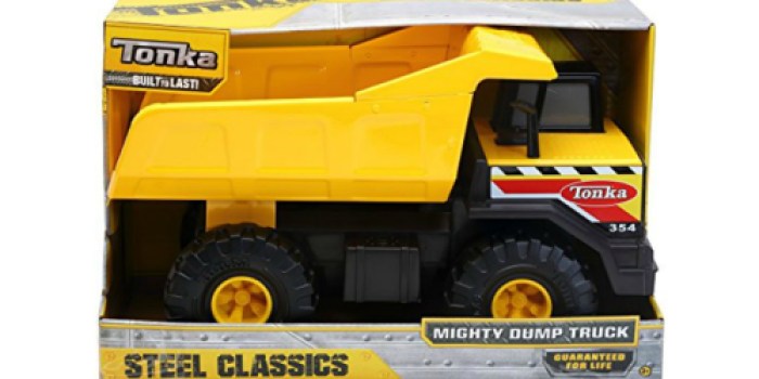 Tonka Classic Steel Mighty Dump Truck Only $14.39 (Regularly $29.99)