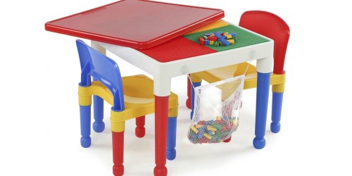 ToysRUs: 2-in-1 LEGO Activity Table w/ 2 Chairs & 100 Blocks ONLY $29.99 Shipped