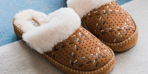 UGG Clearance Closet Closes Tonight! Score UGG Suede Slippers For Just $49.99 (Reg. $100)