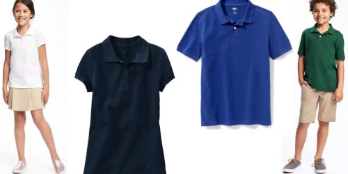 Old Navy: Boys & Girls Polos ONLY $3 + More (Today Only)