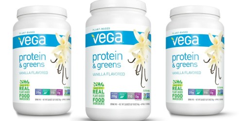 Amazon: 1.67lb Container of Vanilla Vega Protein & Greens Just $18.97 Shipped (Regularly $39.99)
