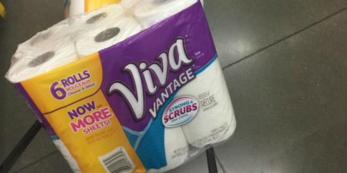 Walgreens: Viva Vantage Paper Towels 6-Count Just $2.99 (Regularly $7.29)