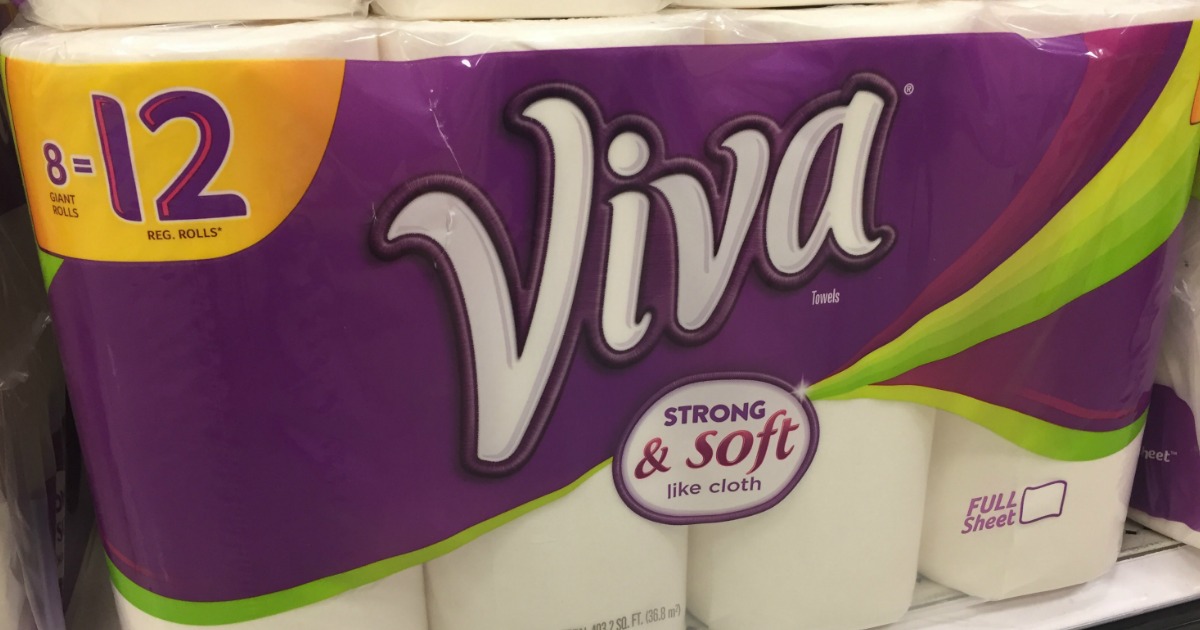 Target Shoppers! Save BIG on Cottonelle Bathroom Tissue & Viva Paper Towels