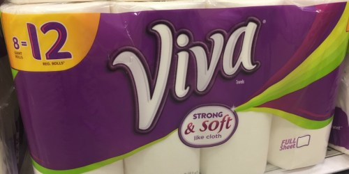 Target Shoppers! Save BIG on Cottonelle Bathroom Tissue & Viva Paper Towels