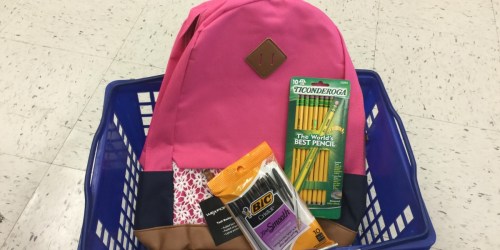 Walgreens Shoppers! Score $3 Backpacks, 99¢ Ticonderoga Pencils 10-Packs + More