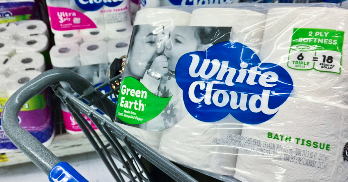 RARE Buy 1 Get 1 Free White Cloud Toilet Paper Coupon (Up to 15 Value)