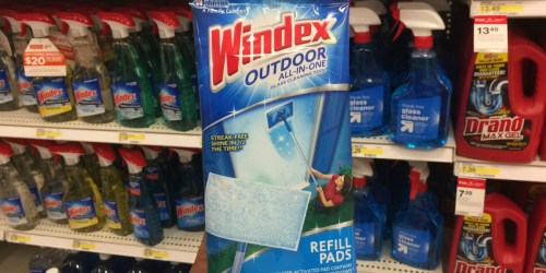 $2.50/1 Windex Outdoor Coupon = Refill Pads Just $1.98 at Target After Gift Card (Regularly $6)