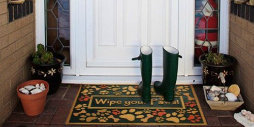 Amazon: Wipe Your Paws! Door Mat Just $17.59 Shipped (Regularly $49.99)